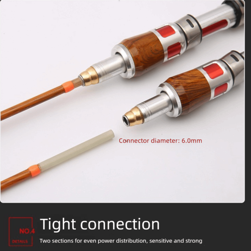 Fishing Rod Spinning - 4-teilige Spinnrute UL Power Casting Angelrute
