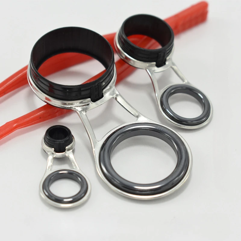 Fishing Rod Repair Kit - Angelrute Guide Ring Edelstahl Guide Auge